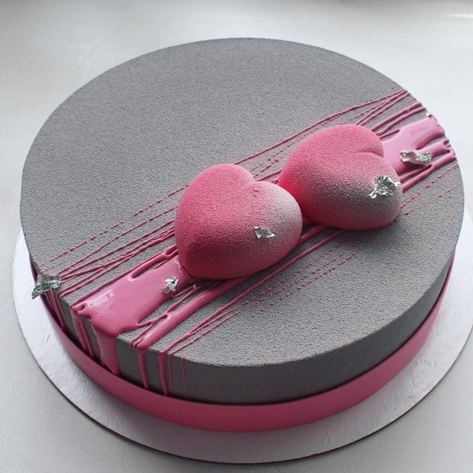 Велюровый торт для женщины
