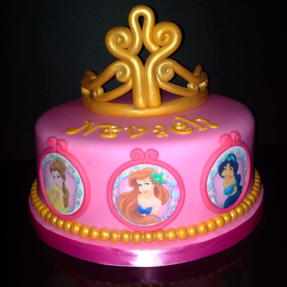 Детские торты с принцессами
