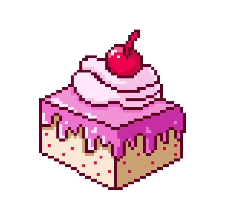 Пиксельный тортик