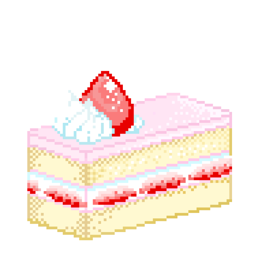 Торт пиксель арт легкий