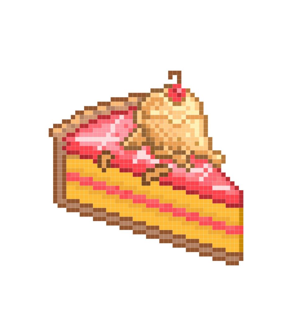 Pixel торт пиксель