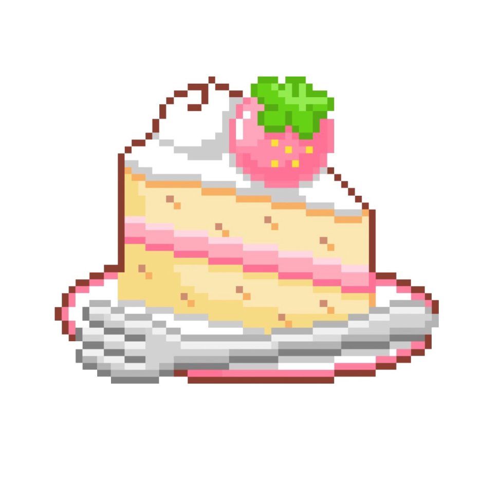 Торт пиксель