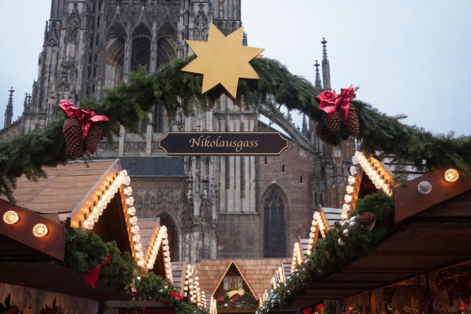Рождественские украшения в Люксембурге