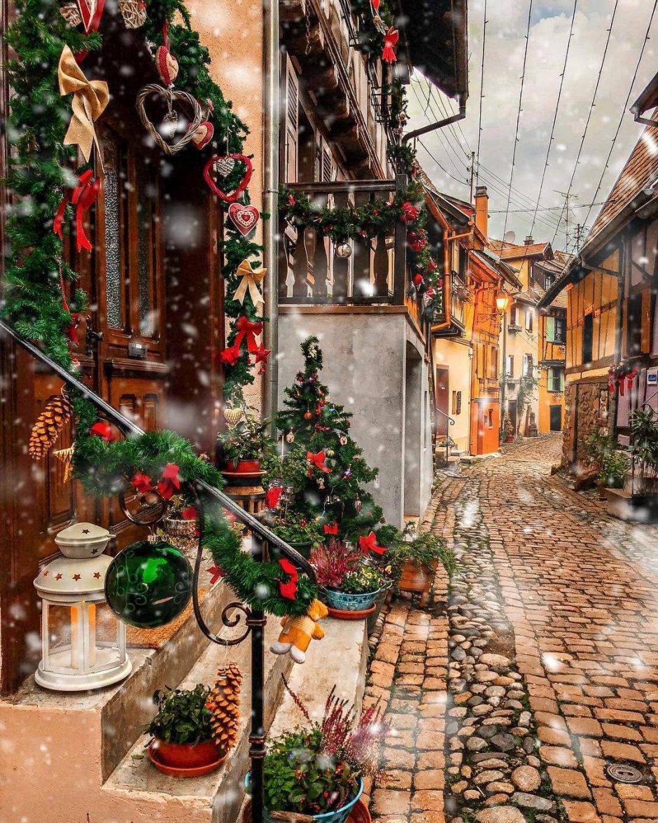 Рождественские улочки Европы