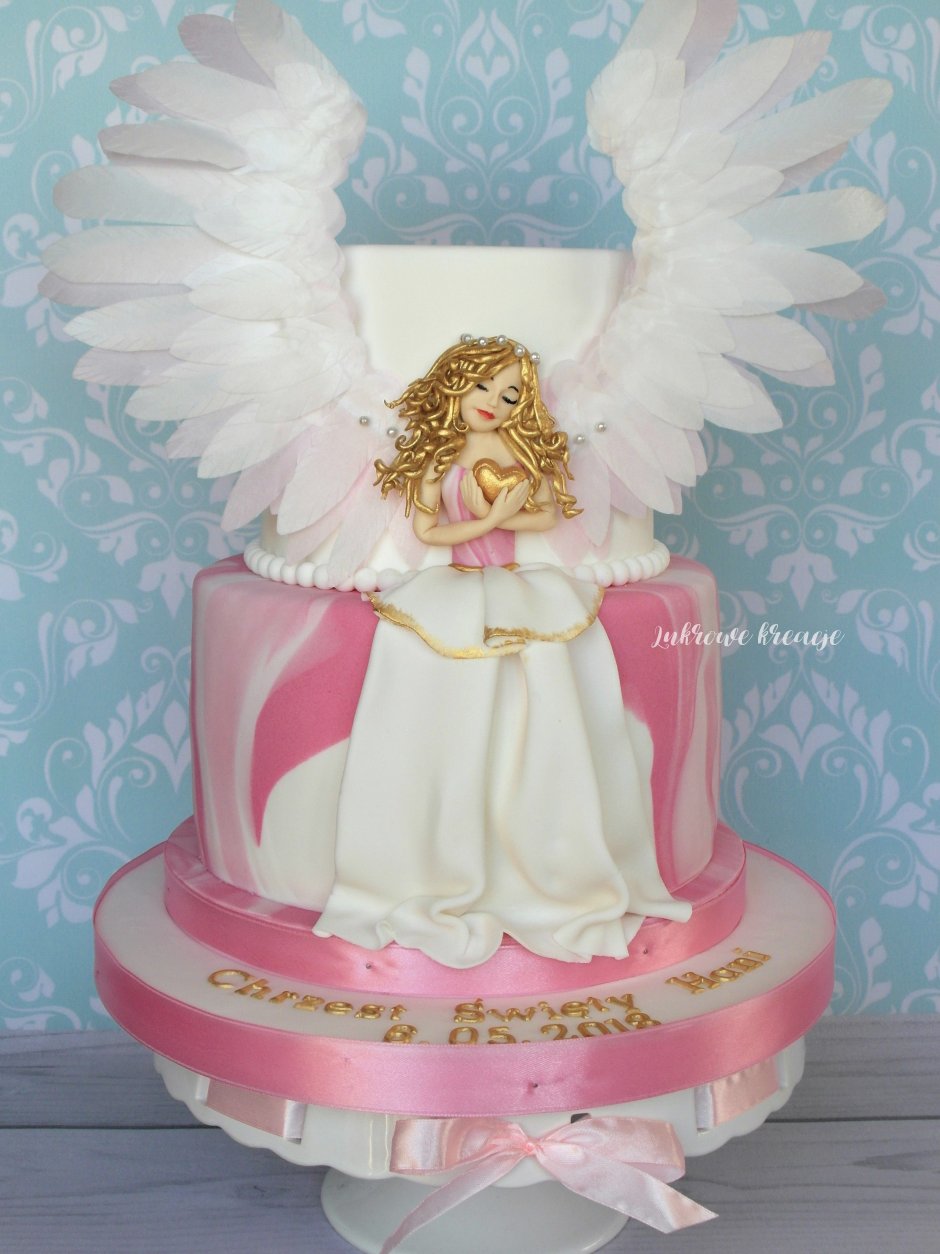 Торт ангел для девочки