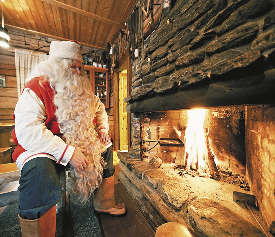 Дом Санта Клауса в Финляндии