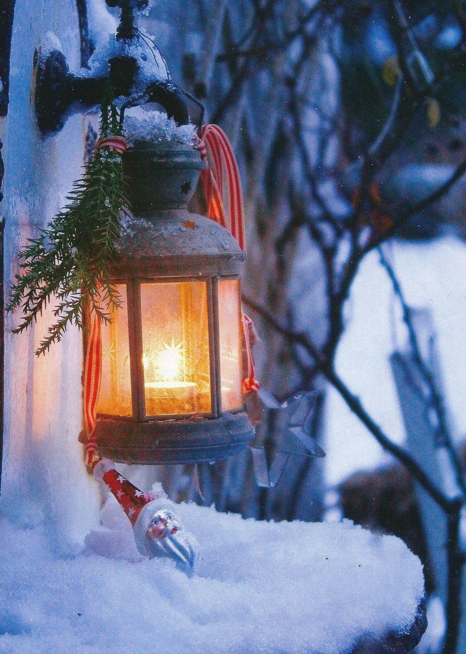 Рождественский фонарь