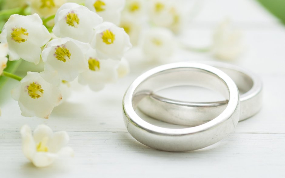 Кольца на стальную свадьбу