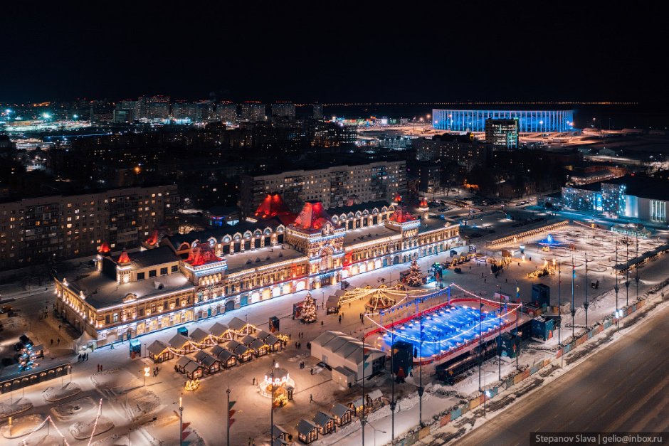 Новогодняя столица России 2022 Новосибирск