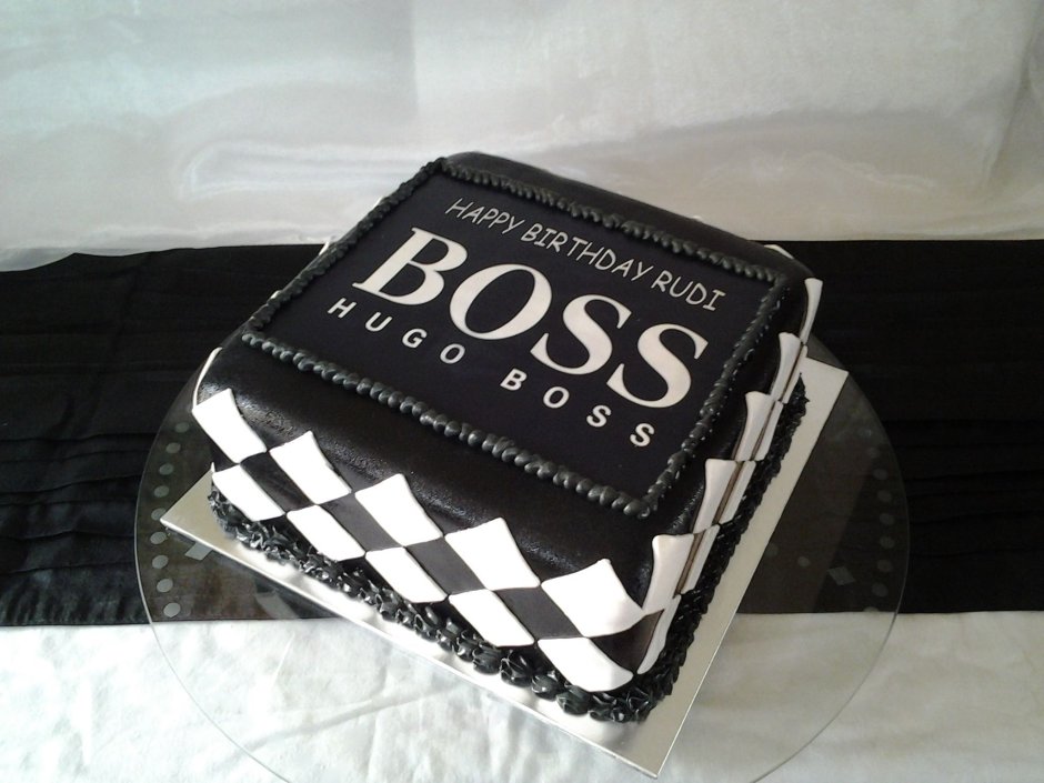 Торт шефу на день рождения