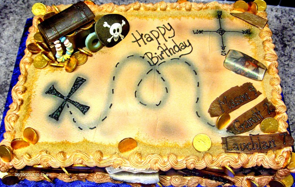 Пиратский торт