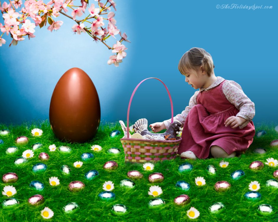 Пасхальные яйца для детей