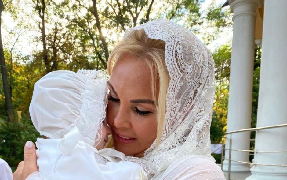Свадебный платок-капор романтика №9, накидка для церкви