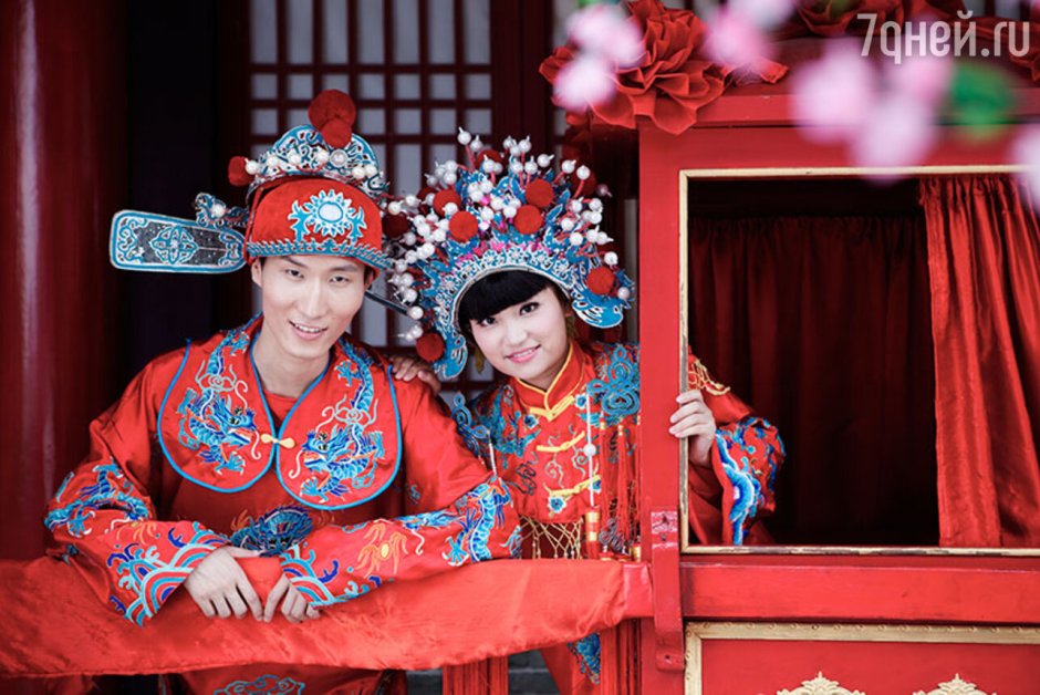 Свадебный наряд китайцев