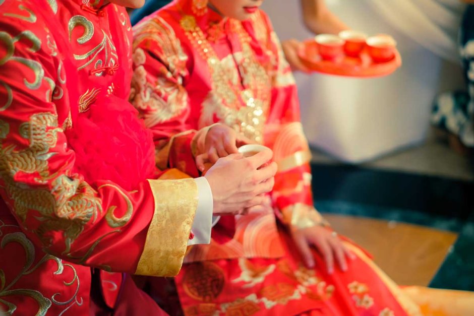 Китайское свадебное Ханьфу традиционное