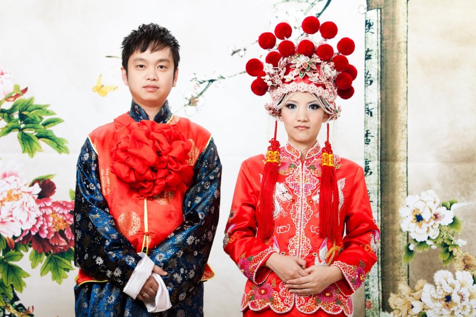 Китайские Свадебные фотосессии