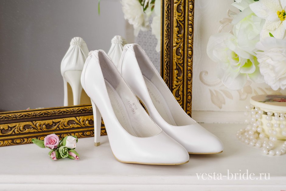 Белые туфли для невесты