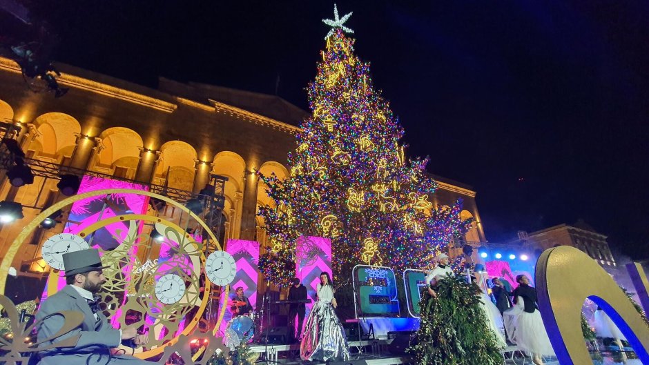 Рождественская ярмарка в Тбилиси