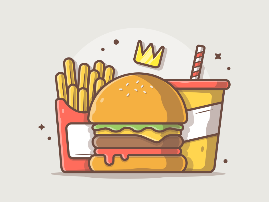 Логотип кафе бутерброд
