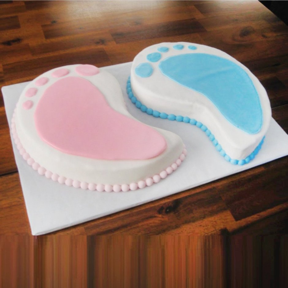 Двойной торт для мальчиков