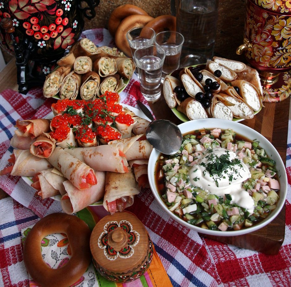 Украинские блюда на день рождение