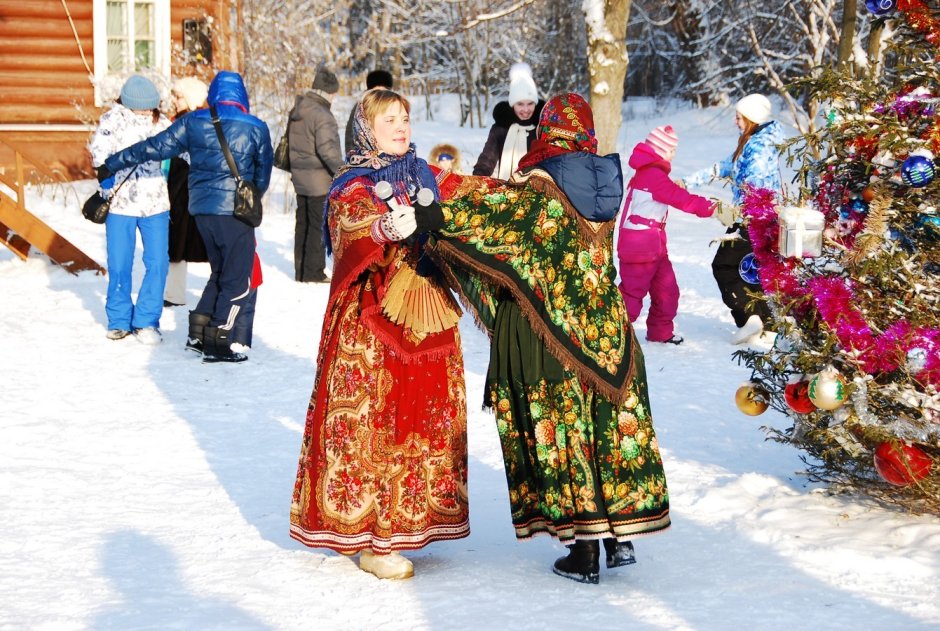 Новогодние народные гуляния