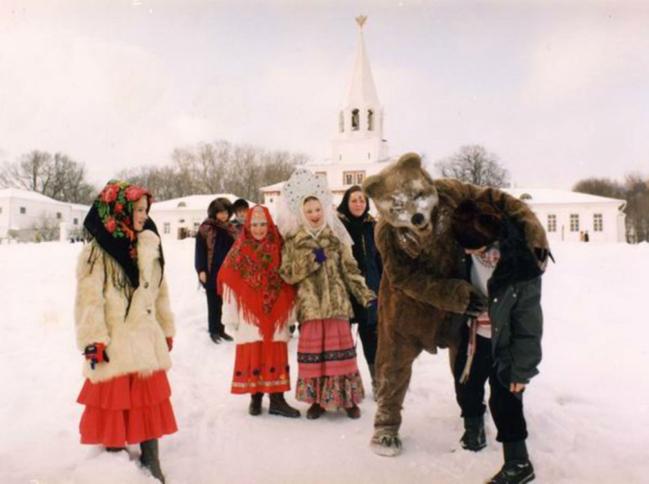 Ряженые на Рождество