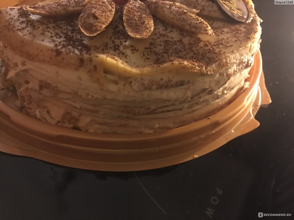 Торт блинный клубничный от Палыча