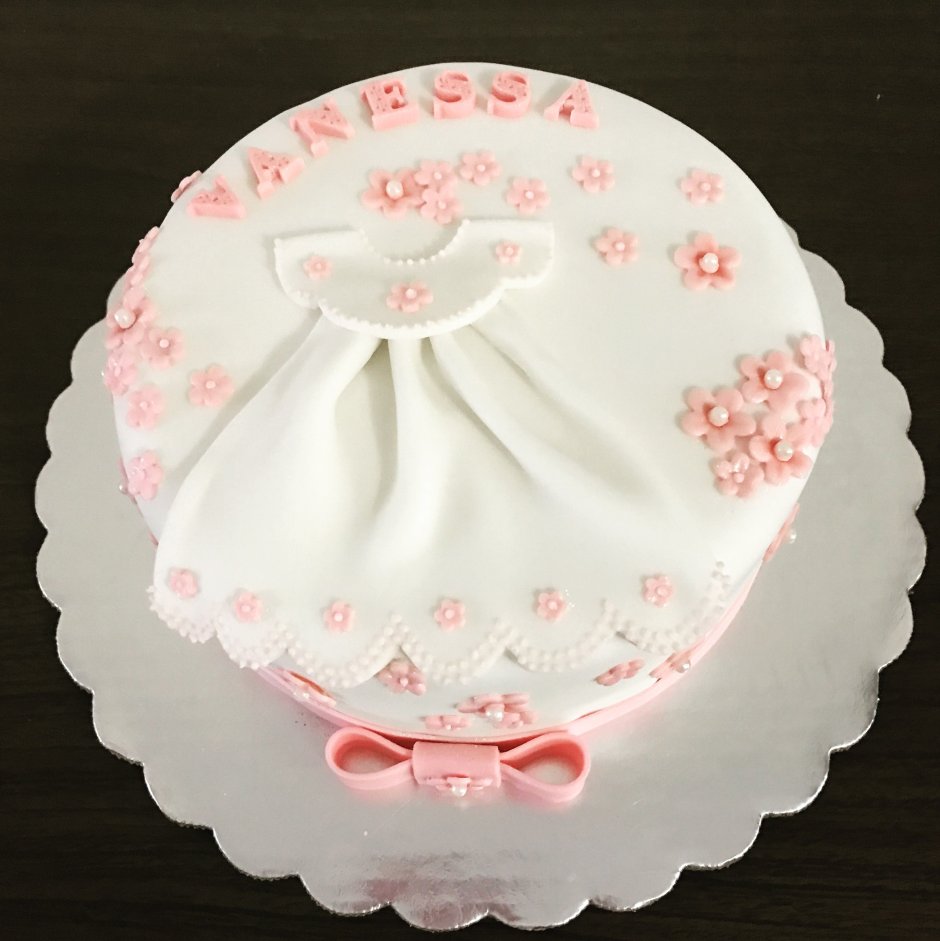 Торт для новорожденных девочек