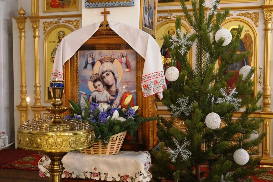 Рождество Христово богослужение в храме