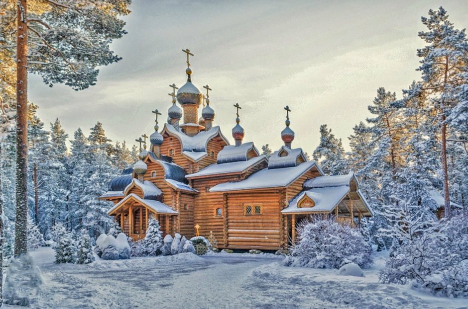 Храм Николая Чудотворца зима