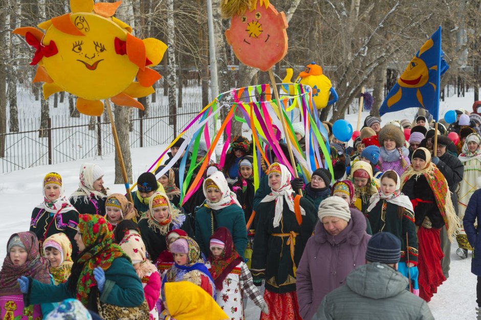 Масленица в Ялуторовске в Остроге