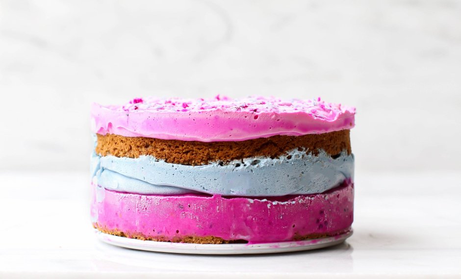 Торт мороженое разноцветный