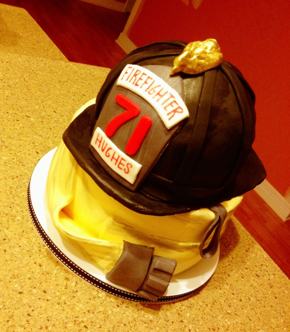 Торт пожарный взрослым