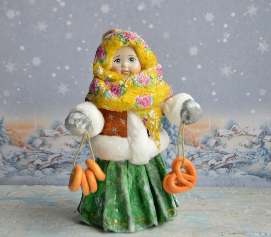 Куклы из ваты Ольги Головчанской