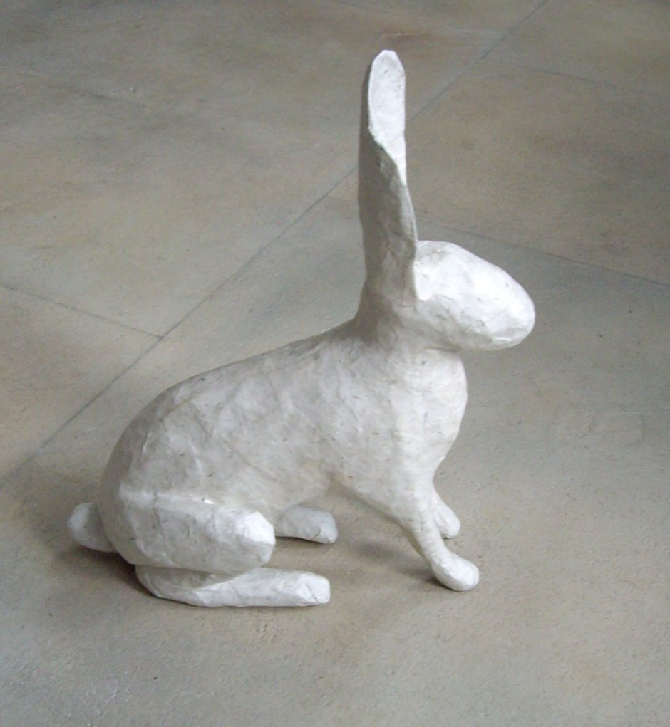Ватная игрушка кролик