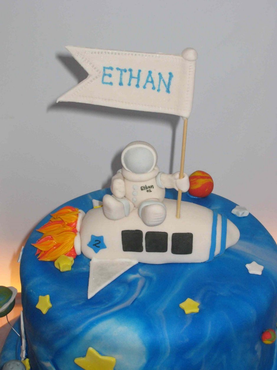 Торт для Космонавта на день рождения