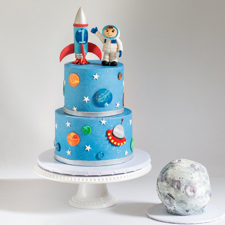 Торт космический детский