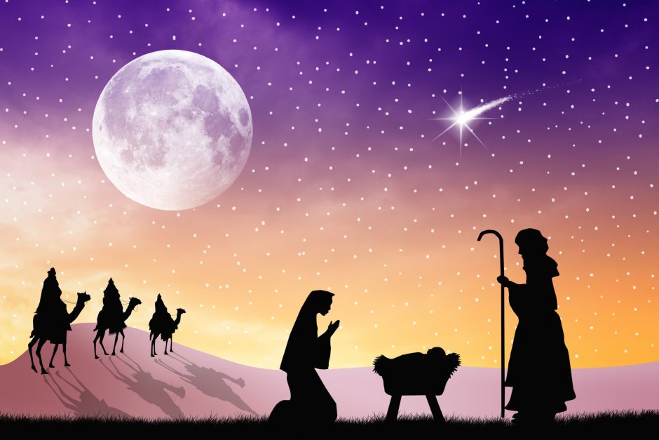Рождение Иисуса фон