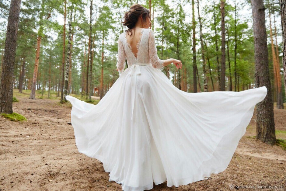 Свадебное платье Челси Натальи Романовой