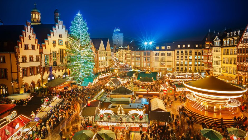 Frankfurter Weihnachtsmarkt, Франкфурт, Германия