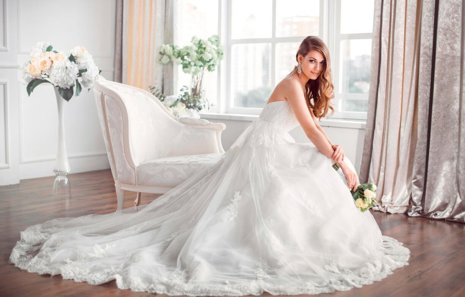 Платье невесты салон платьев напрокат