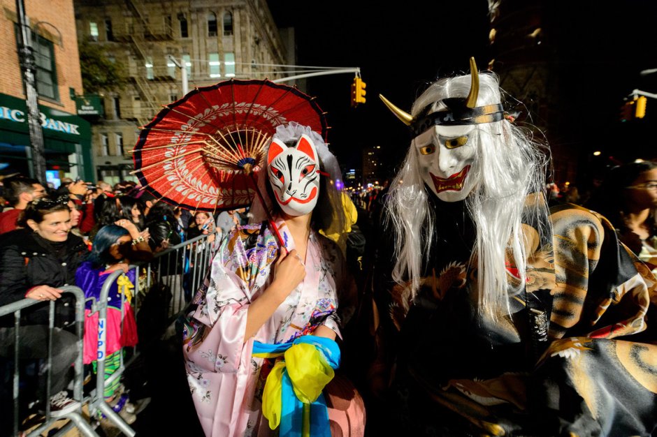 The Village Halloween Parade в Нью-Йорке