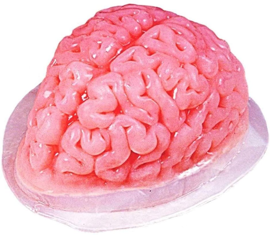 Мозг человека на тарелке