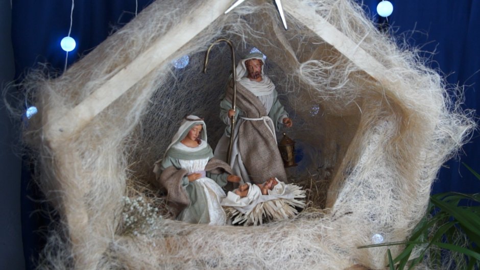 Иосиф и Мария Рождественский вертеп