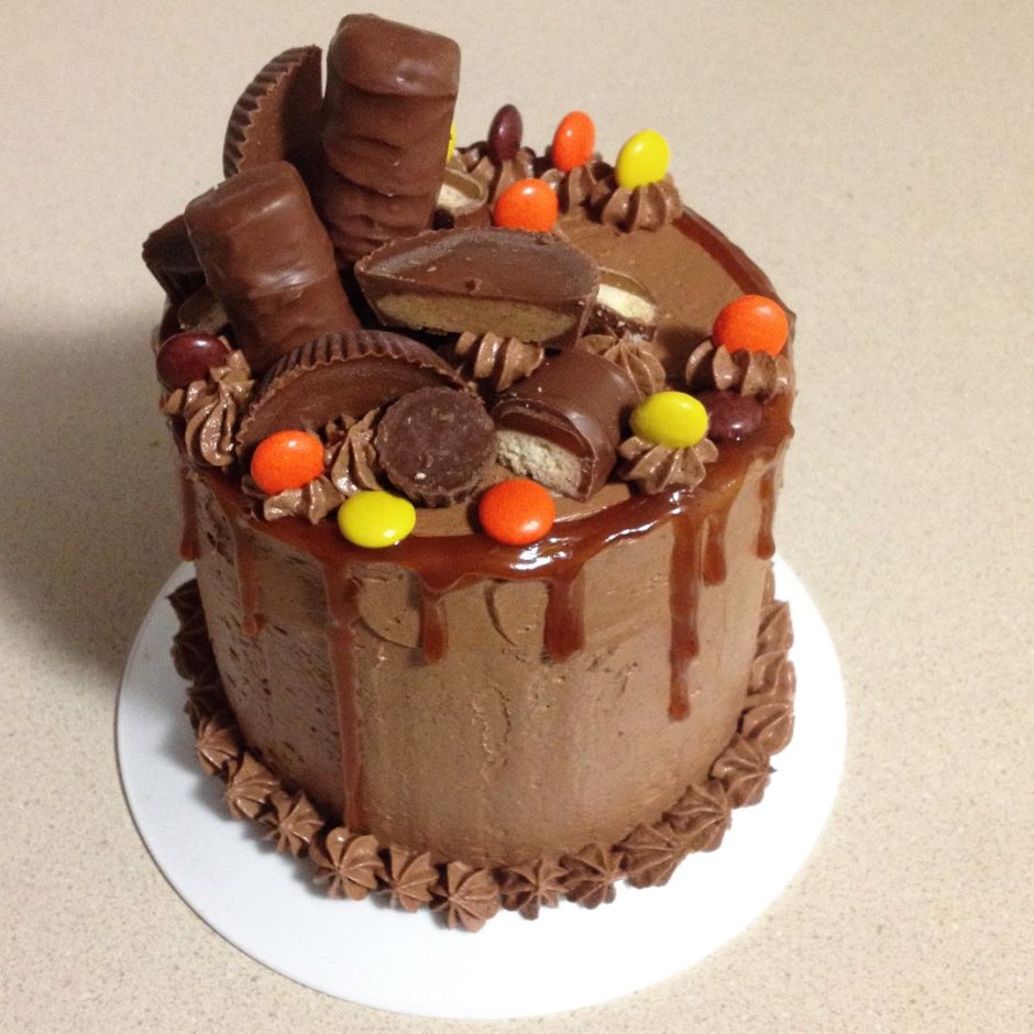 Birthday Cake Twix Cake