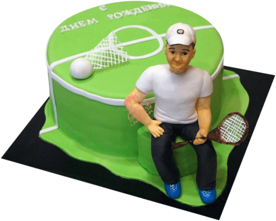 Торт для теннисиста фото