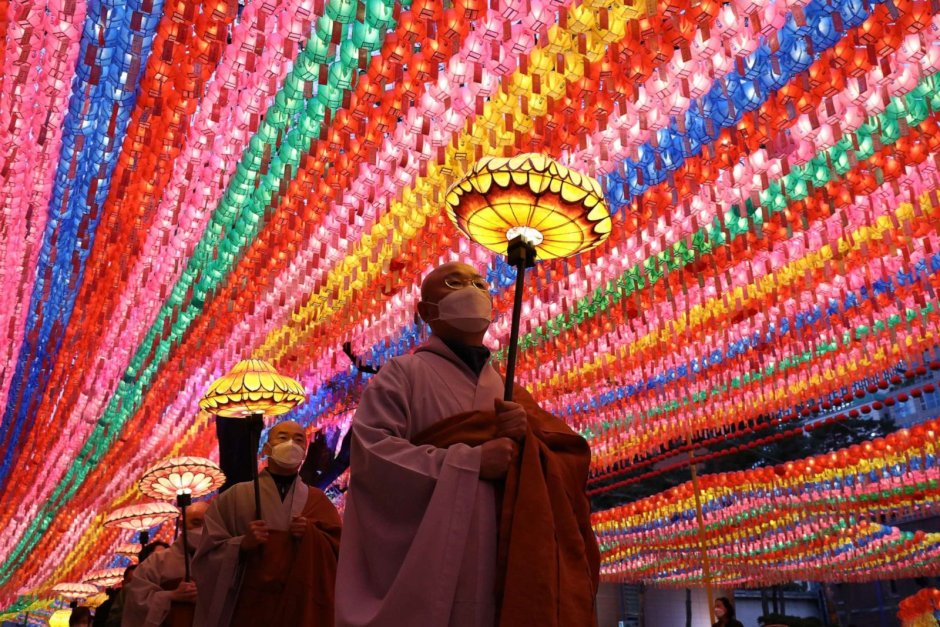 День рождения Будды в Корее в 2020