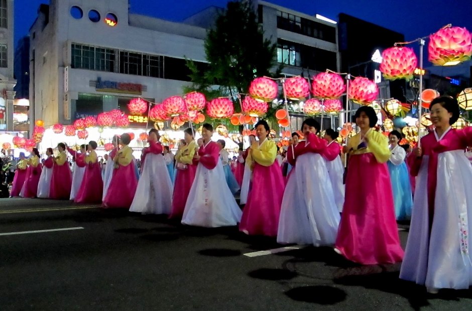 Фестиваль лотосов Южная Корея