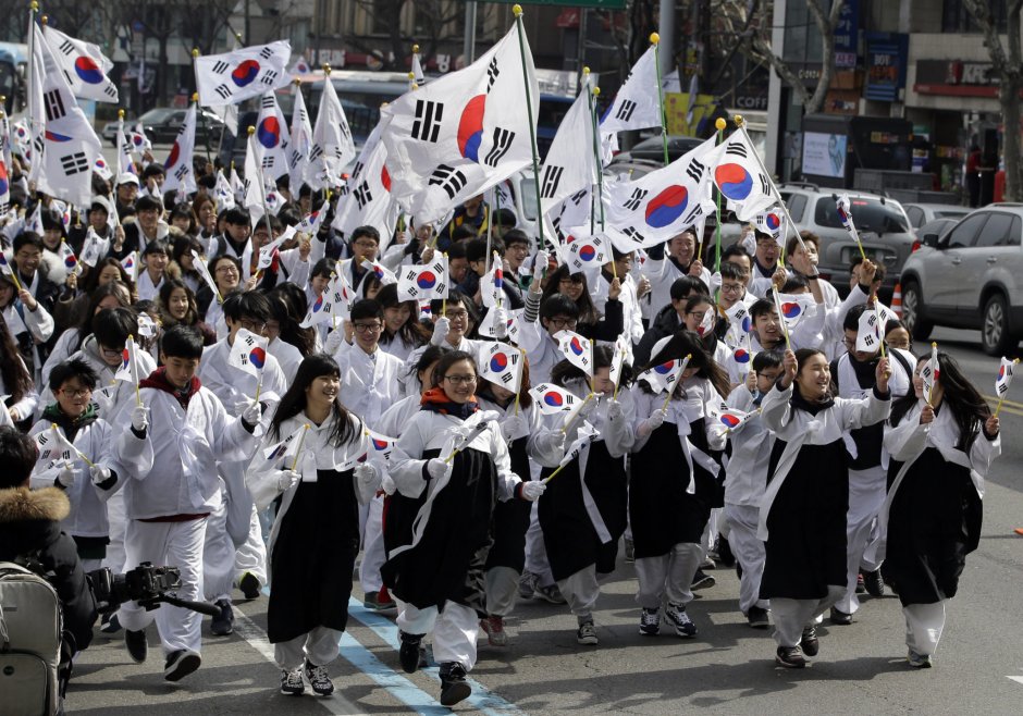 1 Марта - день движения за независимость Кореи.
